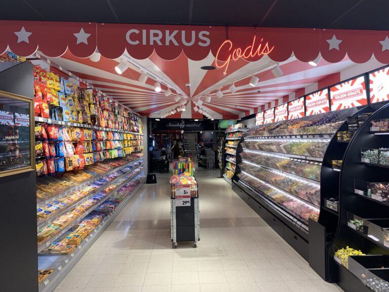 Godisavdelning Ica Kvantum Solna